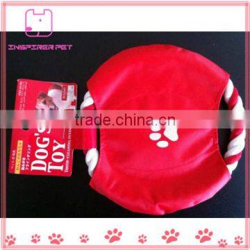 Dog Cotton Ring Pet Dog Cotton Rope Frisbee Training Christmas Pet Accessories