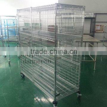 Stainless Steel Wire Shelving Cage