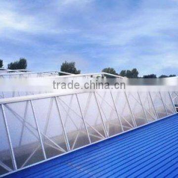 plastic board with PET for industrial workshop roofing sheet