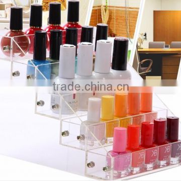 Factory customize promotion acrylic cosmetic display stand