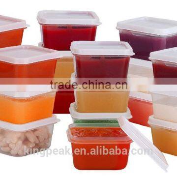 Mini Food Storage Containers Condiment and Sauce Containers/Baby Food Storage and Lunch Boxes/Leak-resistant