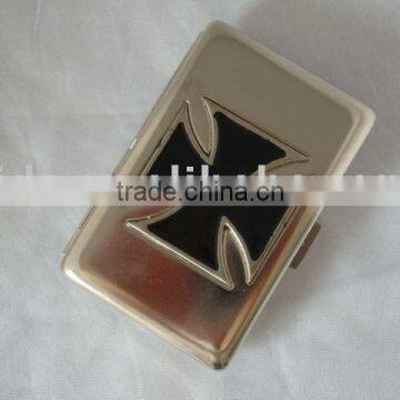 Cigarette case with belt buckle