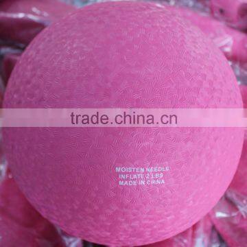 Design hot sell custom rubber playground ball