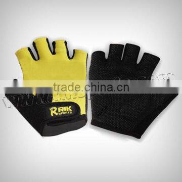 Kids Half Finger Lycra bicycle Gloves