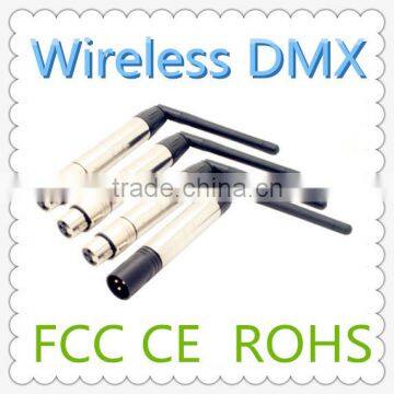 DM512 Wireless System Receiver or Transmitter DM Dfi DJ 2.4G Cable 1 Sender and 3 Receiver New