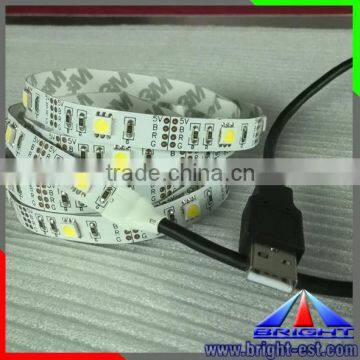 ShenZhen Factory Storefront Led Lights RGB 5050/3528 5v/3.7V Led Strip Light With RF Controller photo-6