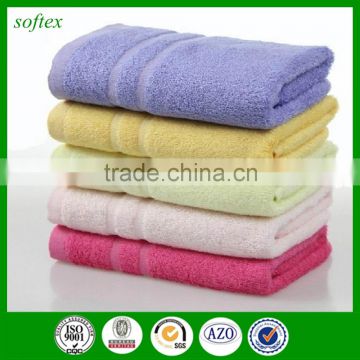 high quality solid color dobby bamboo washcloth for adults