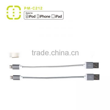 MFi Certified to USB Round Normal Nylon Cable