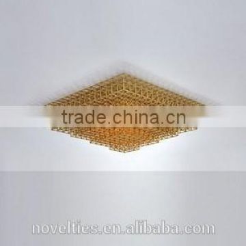 Gridlock Ceiling light brass ceiling light mental decorative lamp for home