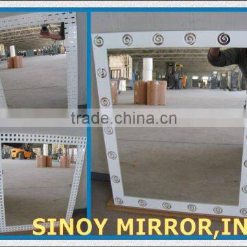 Decorative Wall Mirror With Double Coated Paint in Customer Size Hot Sale photo-1