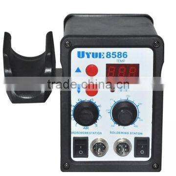 UYUE 8586 rework station soldering station digital hot air soldering repair