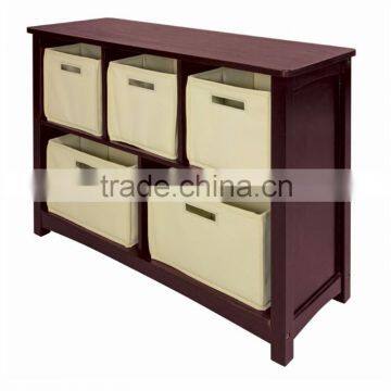 Wooden Children Toys Storage Cabinets photo-2