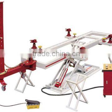 single pulling tower car frame straightening machine