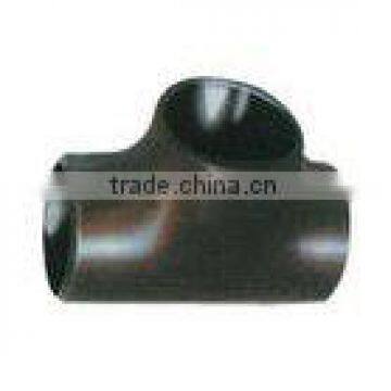 seamless butt welded carbon steel equal tee,sch40