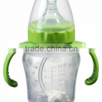 300ML Wide Neck Silicone Baby Feeding Bottle Manufacturer photo-2
