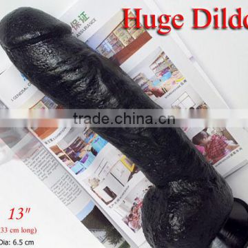 sex toys rubber artificial dildo fake dildos huge realistic black dildo