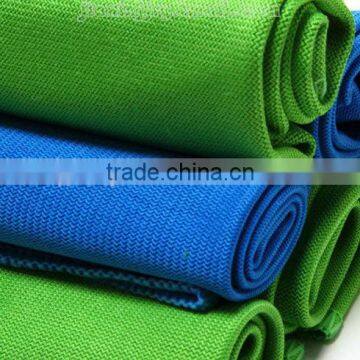 40*40cm 280gsm green microfiber glass cloth