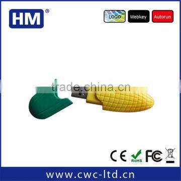 Special Hot Selling Corn,Maize Plastic Usb Flash Drive Blank