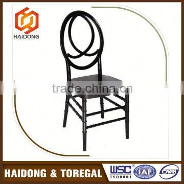 Transparent Black Wedding Phoenix Chairs Factory Supply