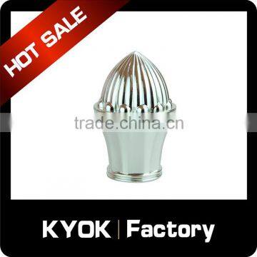 KYOK Aluminum Curtain Finials,simple Design Curtain Rod Finials,curtain Finials Wholesale photo-4