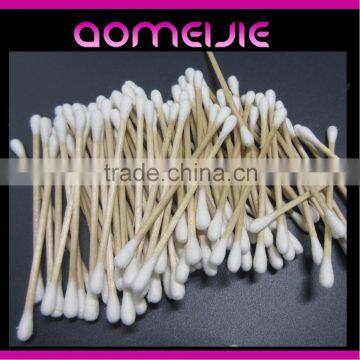 customized wood plastic stick mesin pembuat cotton bud