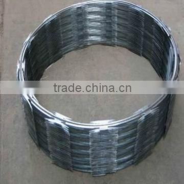 Factory price razor wire fence/ razor barbed wire/ concertina razor wire