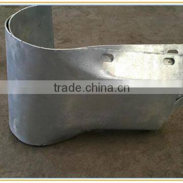 safety barrier steel end terminal for highway