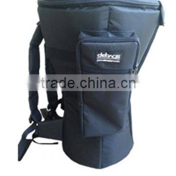 African Djembe Drums Gig Bags Pro Nylon Black With African Map photo-3