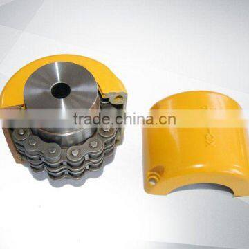 Roller Chain Flexible Coupling/KC Series Roller Coupling Chain/sprockets Tooth Hardened photo-2
