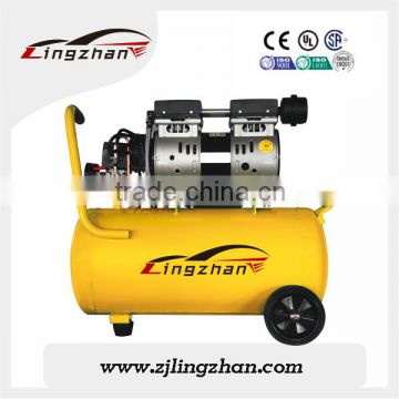 2016 oil-free silent air compressor no noise hot air compressor