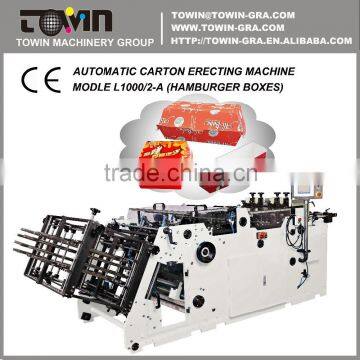 Automatic Carton Erecting Machine