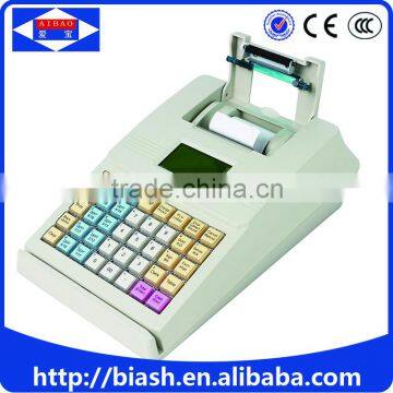 ecletronic cash register with printer