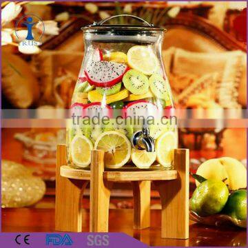 Cheap Price Big Size Drinking Glass Container With Tap photo-4