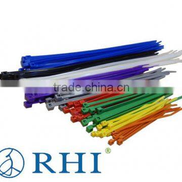 Free sample eco-friendly plastic cable tie/ flexible cable ties