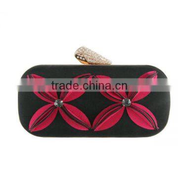 china supplier flower designer fashion purse wallet woman clutch bag                        
                                                Quality Choice