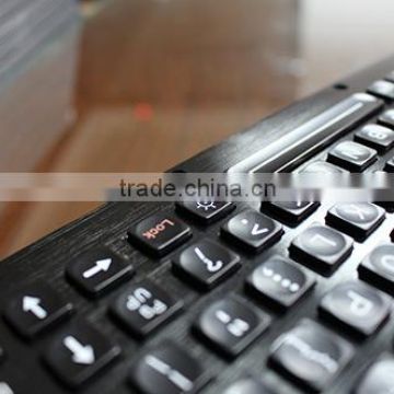 Black Titanium Industrial Mechanical Keyboard With Track Ball photo-3