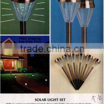 Smart & Garden S/S Solar Stake lawn Lights set of 6 SO2670R