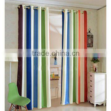 blackout fabric rainbow colored fabric curtain