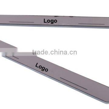 1 Pair Car LED Flash Door Sills Moving Scuff Plate Light Panel Front Door For Ford Focus 3 2012 2013 2014 photo-2