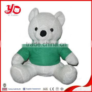 Wholesale white plush teddy bear toy