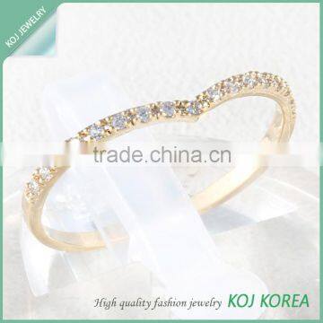 Hot Sell Simple Design Fashion Ring, High Quality Wholesale Jewelry Ring 2014