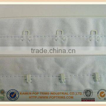 Newest cotton bra hook and eye tape