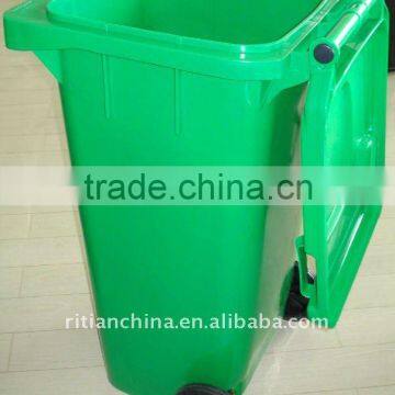 Outdoor HDPE Dustbin/wastebin With Wheels