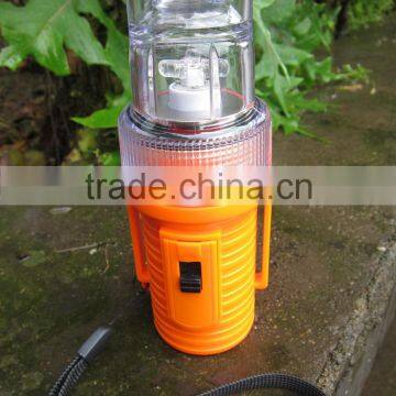 battery operated LED signal light, strobe light, marine water proof flashlight