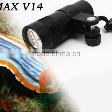 video light wide angle diving torch