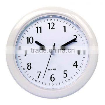 Simple 10" plastic clocks with plastic cover for 2015 gift