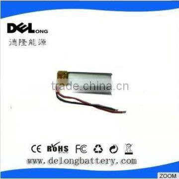 3.7v 120mAh recharge lithium polymer battery 301030 for Voice Recorder pen china manufacturer