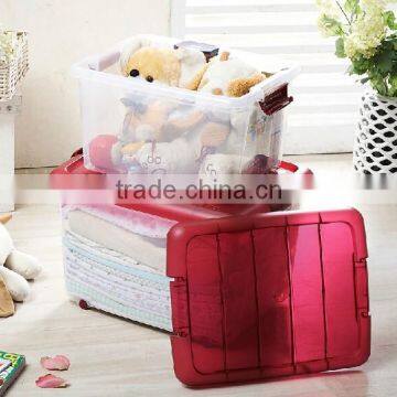 Professional manufacturer for clear plastic storage box with lid