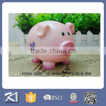 China supplier resin decorative pig ornament for home decoration