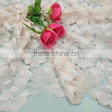 Guangzhou Textile Industry Alibaba Gold Supplier Embroidery Fabric Designs Fabric Flower For Promotion Sales Online